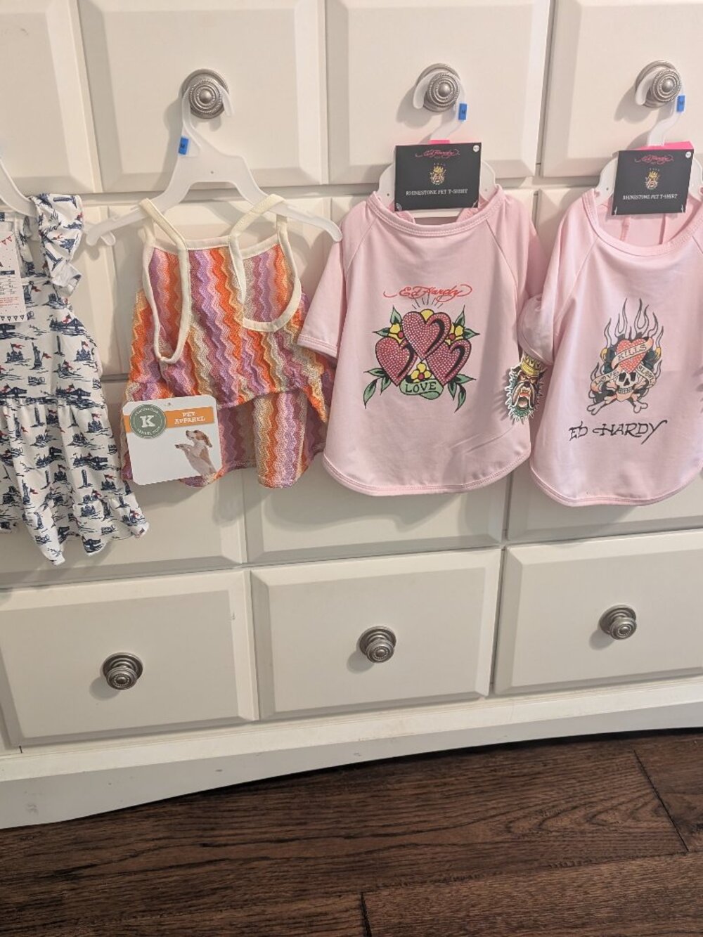 Set of 5 outdoor outfits for Small dogs